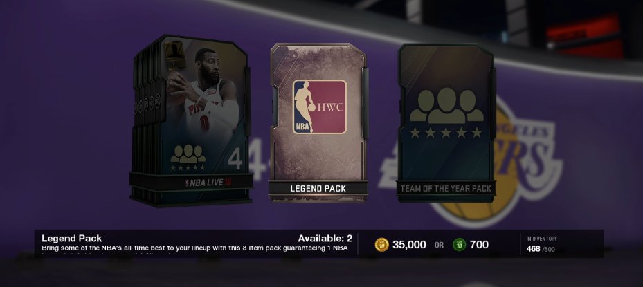 jordan23ww's tweet photo. @EASPORTSNBA @NBALIVE_UT @NBALiveMovement @NBALiveOfficial @NBALiveBR @JoystickJocks Today in LUT! #EasternConferenceLegendsSolo #LegendPacks #TOTYPacks https://t.co/U9E6CoGapC