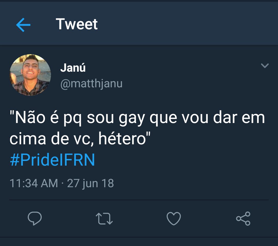 GeniCroquette's tweet photo. #DiaVerde #PrideIFRN 💚
Quebre esse preconceito! 
"Não é pq sou gay que sou dar em cima de vc, hétero" https://t.co/6fO7WBz3yp