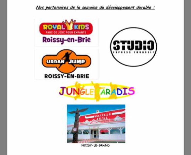 EngagesDe's tweet photo. Bravo aux gagnants de notre quizz sur le développement durable.
Partenariat avec plusieurs associations ou établissements.
@Pimmsnoisy @StudioExpressY @BuffaloGrill @JungleParadis @urbanjumpRoissyenBrie @RoyalKidsRoissyenBrie 🌍👍
Suivez nous également sur facebook. #SEDD2018 https://t.co/KQ43Ubkykj