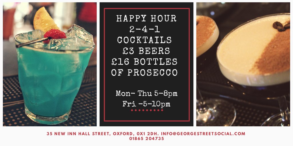 For all of you coming to watch the England match tomorrow. Why not take advantage of our happy hour specials!!
#happyhour #cocktails #beer #prosecco #football #WorldCup2018