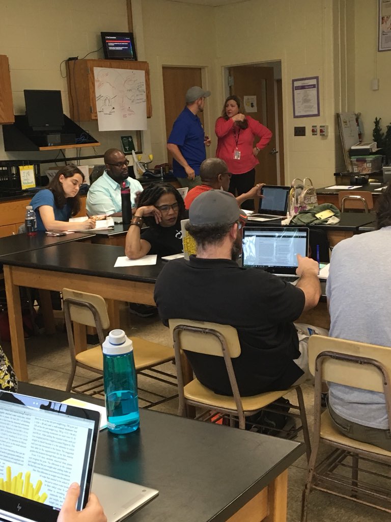 fokimi's tweet photo. NSTA Journal Exploration: analyzing articles to examine best practices in science instruction. @BCPSSci https://t.co/HuANAAgH9S