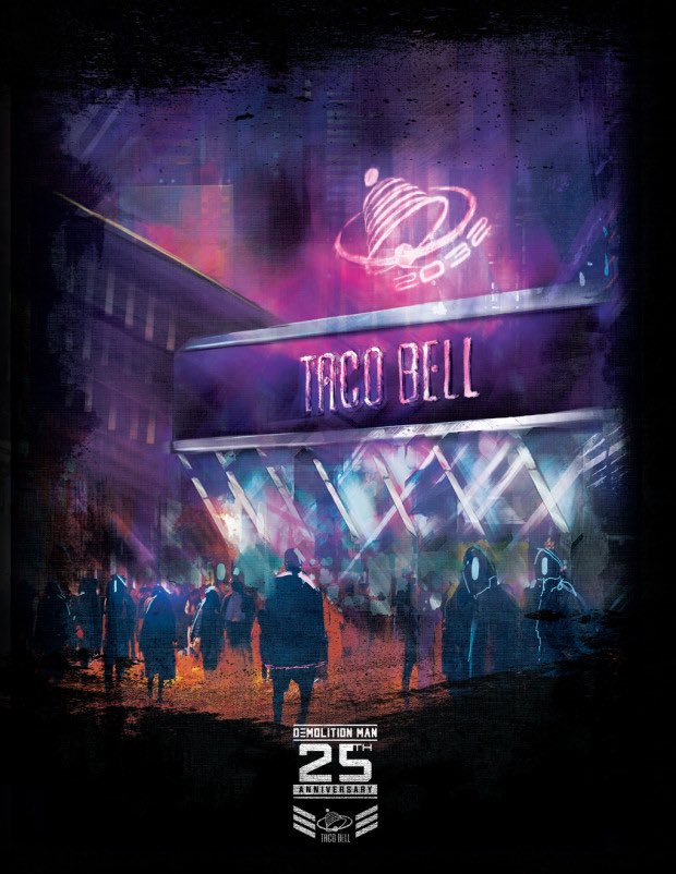 Taco Bell #DemolitionMan-Style is coming to #SDCC!! #ComicCon

#FranchiseWars2030 #TacoBell #IHopeTheyHaveBajaBlastInTheFuture #BajaBlastToTheFuture #WeJustMadeThatUp