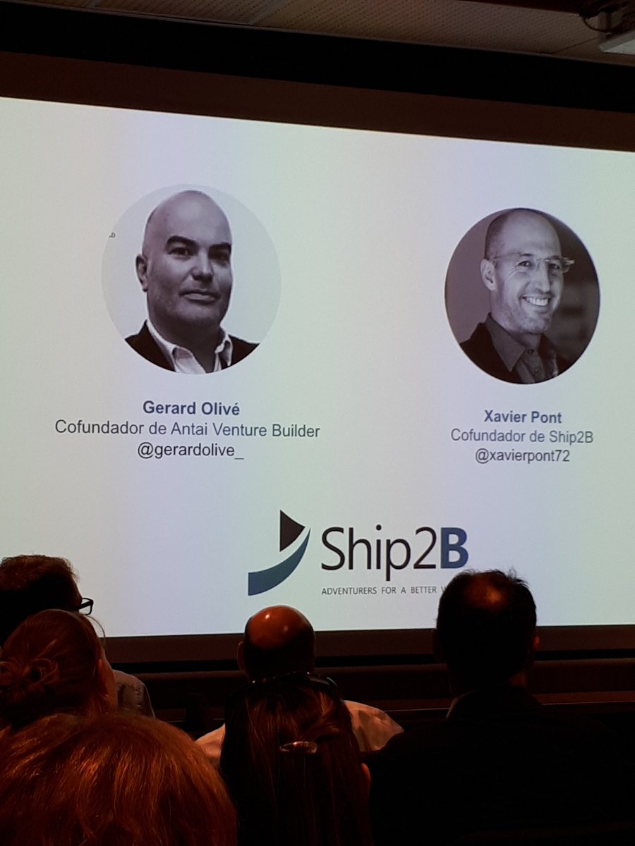 TrullolsBs's tweet photo. Demo day Ship2b, conversen Gerard Olive i Xavier Pont
#ship2b #demoday #bstartup #bancsabadell https://t.co/VqfEBP9Zho