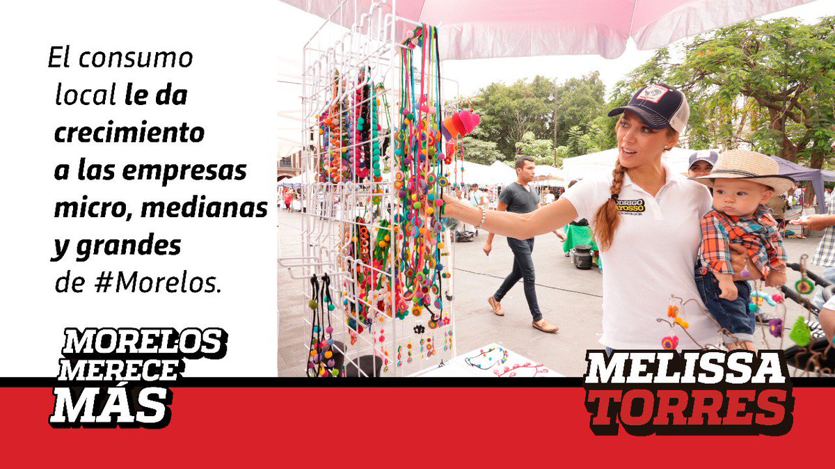 La economía de nuestro estado depende de nosotros, consume productos de #Morelos.
#SíMeLate