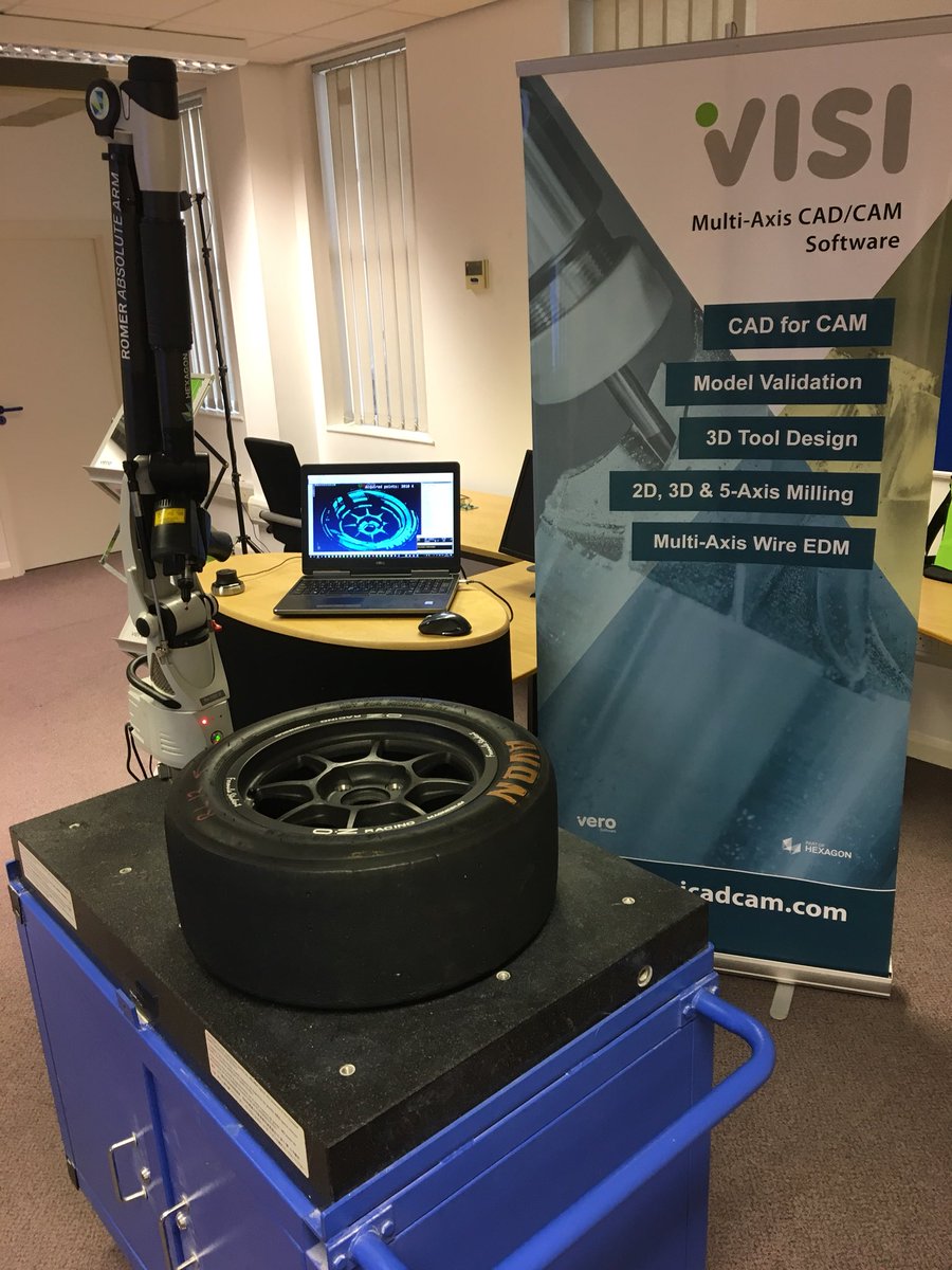 ZoltanTomoga's tweet image. Ready for tomorrow. @verosoftware @VISIcadcam Reverse Eng. with @HexagonMI ROMER Abs. Arm @sunderlanduni SAM Project