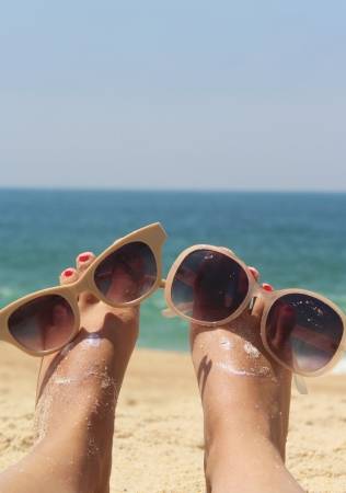Happy #NationalSunglassesDay!  #SunglassesDay  #Sunglasses #feet #footmate #shades