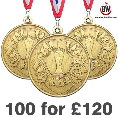 Hope your enjoying the World Cup - We have a great offer on world cup Medals. 100 medals for £120.00 + £9.95 P&P to 1 UK Mainland address email jack@bw-trophies.com to order #worldcup #worldcup2018 #winners #medals #trophies #Messi #Ronaldo #WorldCupRussia2018 #England #3Lions