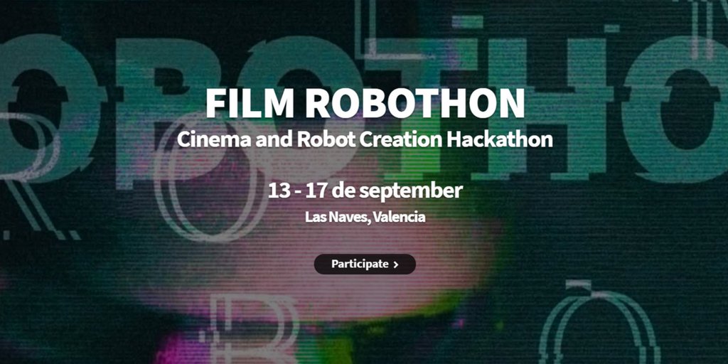rosfilmfestival's tweet photo. #FilmRobothon has a prize! The short films created during the Film Robothon will participate in the II Edition of #ROSFilmFestival. They will compete for the general award in the REAL ROBOTS category and for a specific € 500 prize.
PARTICIPATE 👉https://t.co/C9ygiIeiRT https://t.co/S3TWSYUQOV