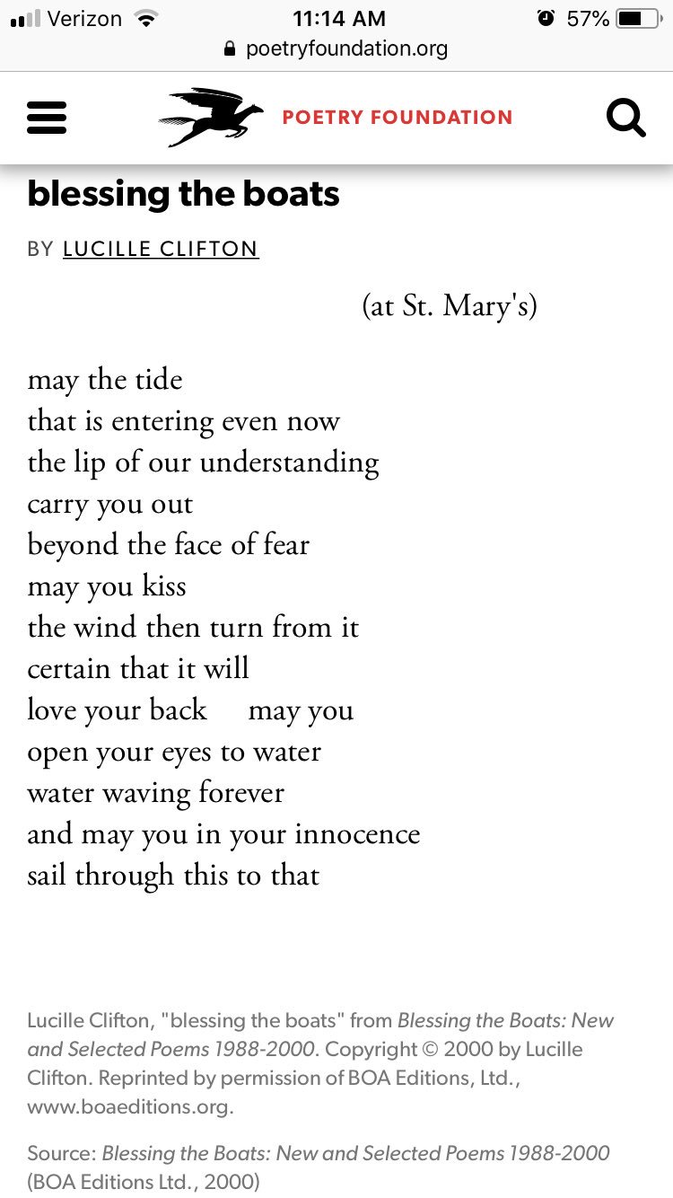 Happy birthday, lucille clifton!!!! <3 <3 