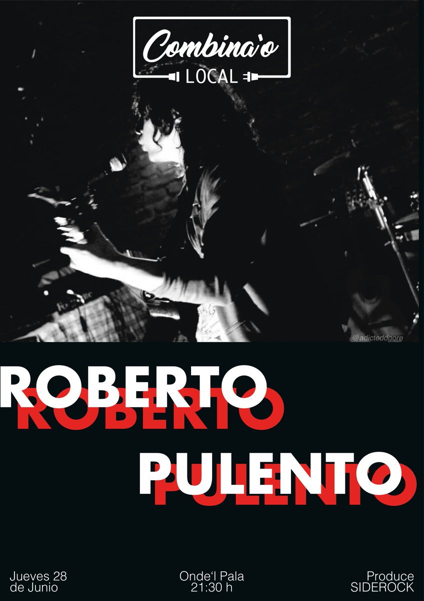 sindicatoderock's tweet photo. ¡Comenzamos este Jueves 28 de Junio!
Se presenta Roberto Pulento en nuestro Combina'o Local, evento que realiza sesiones electroacústicas para todo público, que comienza desde las 21:00hrs. 
Onde'l Pala // Flores Milán #35 // Chillán
Adhesión $700 
!!No se lo pierda!! https://t.co/D24MTNeEV7