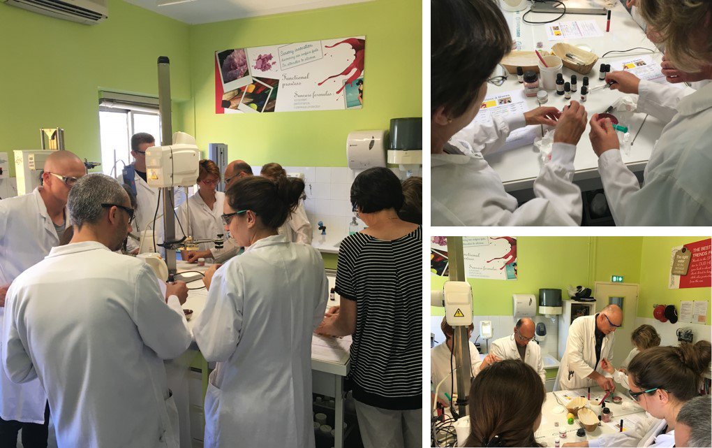 Stéarinerie Dubois (@stearineried) on Twitter photo "Know your products" session at <a href="/StearinerieD/">Stéarinerie Dubois</a> Dubois.
Factory teams at attend hands-on workshop to formulate home-made gloss with DUB ESTOLINE, our 2018 innovation inside.
Experiencing the final usage of the ingredients you produce, is key for our factory employees. <a href="/LaFrenchFab/">La French Fab</a> "Know your products" session at <a href="/StearinerieD/">Stéarinerie Dubois</a> Dubois.
Factory teams at attend hands-on workshop to formulate home-made gloss with DUB ESTOLINE, our 2018 innovation inside.
Experiencing the final usage of the ingredients you produce, is key for our factory employees. <a href="/LaFrenchFab/">La French Fab</a>