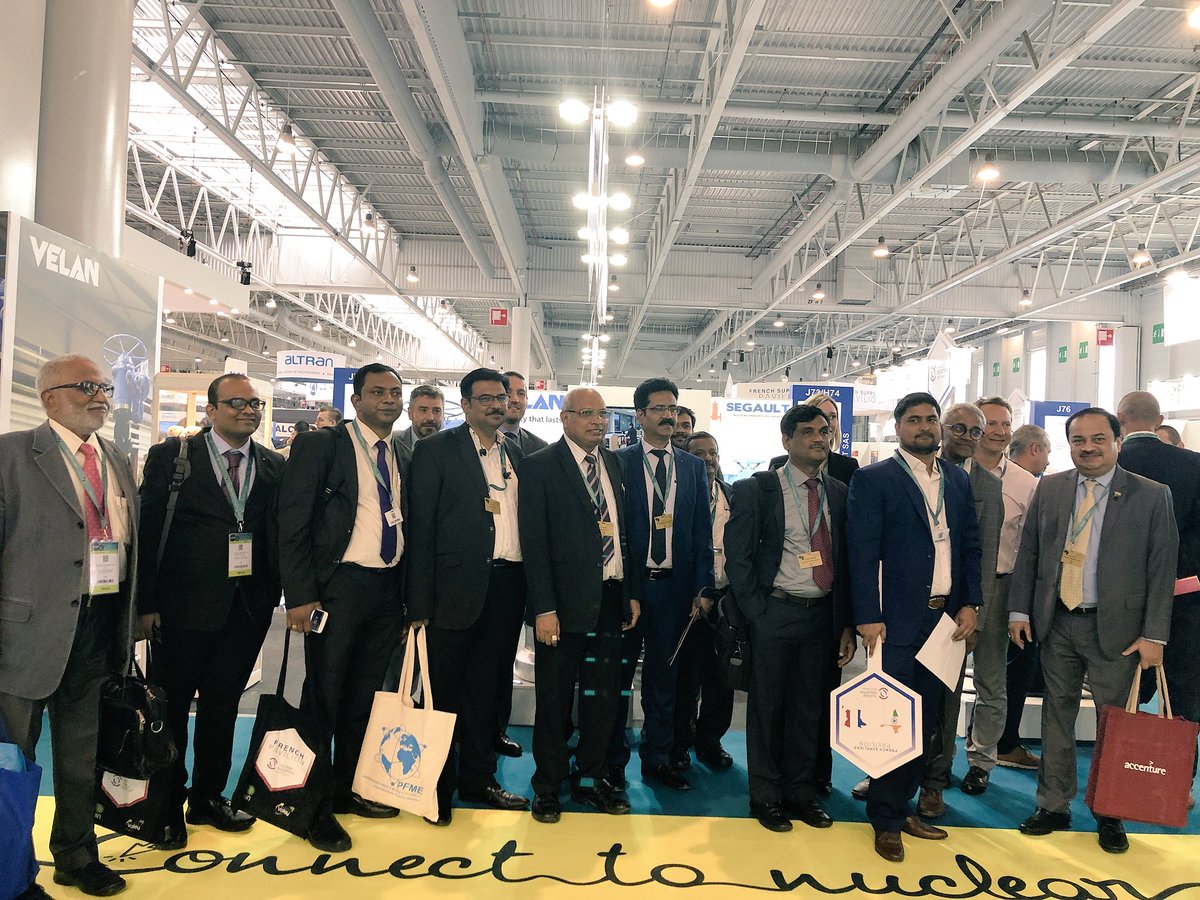 GIIN_France's tweet photo. Sharing #internationalexperience with #NPCIL #EDFIndia #Reliance #LarsenToubro #IndianEmbassy at @Exhibition_WNE on #FrenchSuppliers booth #NuclearExpertiseFromFrance
#India-France #GIIN #FrenchPavilion https://t.co/hpkbmsN6Rr