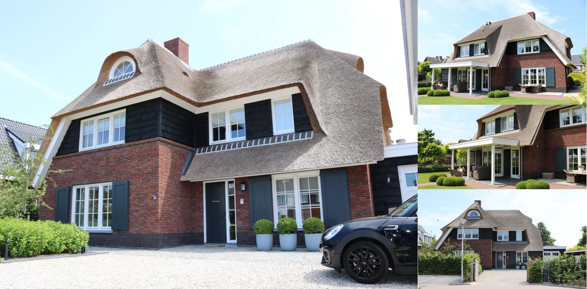 Schitterende landelijke woning met rieten kap opgeleverd in <a href="/NwLekkerlandNL/">Nieuw-Lekkerland</a> in de @Gem_Molenwaard met zeer tevreden bewoners!