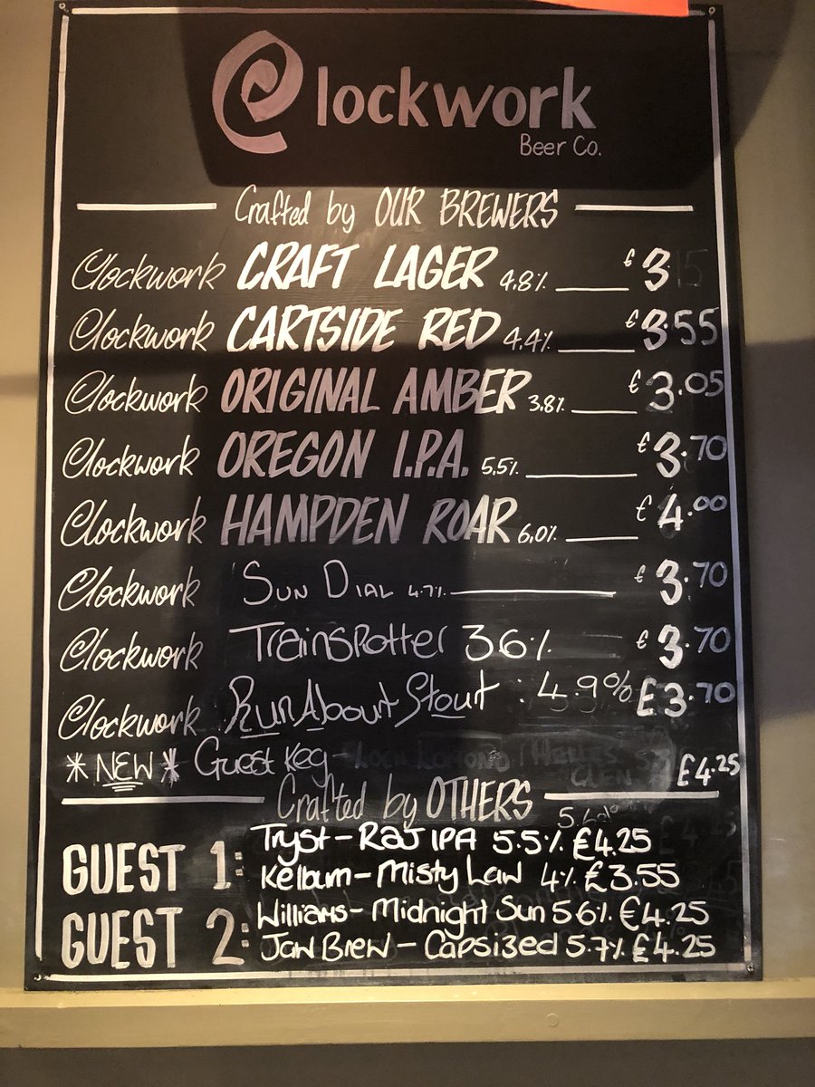 Clockwork Glasgow (@clockworkglas) on Twitter photo Forget the #WorldCup2018 and check out our #Lineup <a href="/kelburnbrewery/">Kelburn Brewery</a> <a href="/trystbrewery1/">Tryst Brewery</a> <a href="/JawBrew/">Jaw Brew</a> <a href="/Williamsbrewery/">Williams Bros. Brewing Co.</a> #CraftBeer Forget the #WorldCup2018 and check out our #Lineup <a href="/kelburnbrewery/">Kelburn Brewery</a> <a href="/trystbrewery1/">Tryst Brewery</a> <a href="/JawBrew/">Jaw Brew</a> <a href="/Williamsbrewery/">Williams Bros. Brewing Co.</a> #CraftBeer