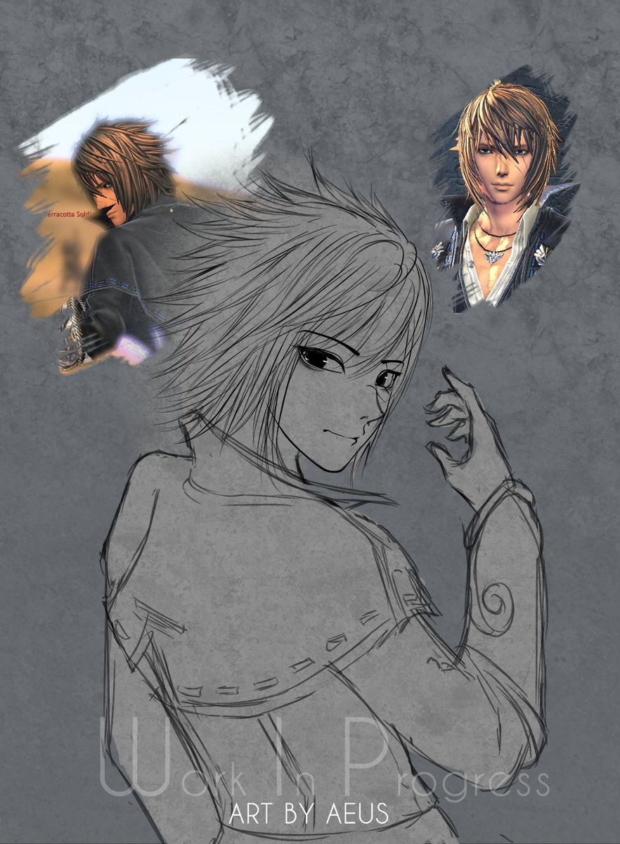 AeusArts's tweet image. Commission sketch

#wip