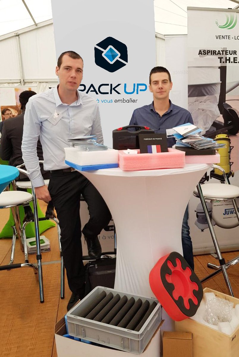 PackUpGroup's tweet image. Photo du stand Pack Up Paris pour la deuxième édition du Villages des Entreprises de Saint Ouen l'Aumône !