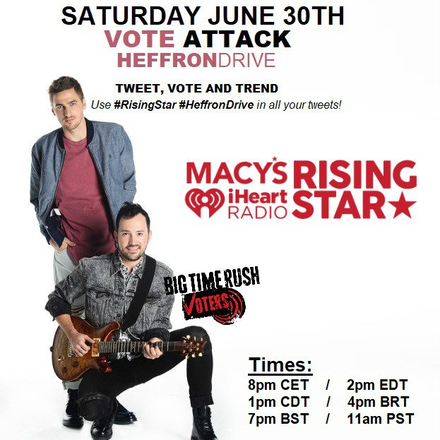 Big Time Rush Voters tweet media