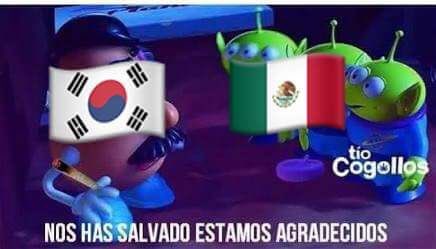 Qué tal este meme que me han mandado! 😂 #MexicovsSuecia #MexicoCreoEnTi
