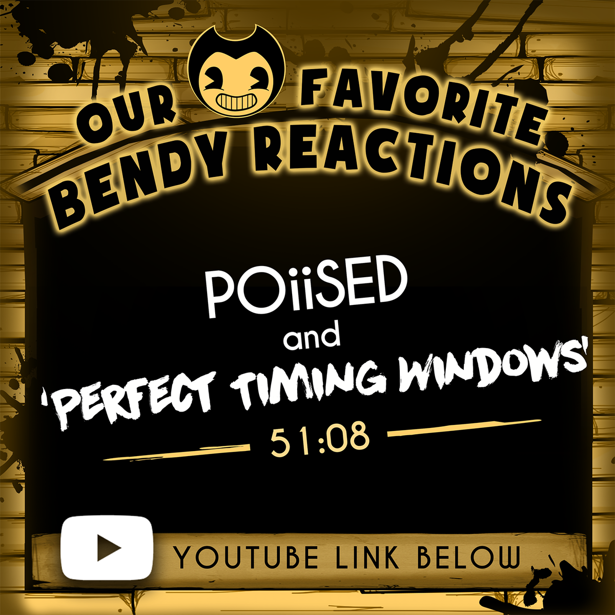 Bendy's tweet image. Why not meet the middle of the week with a good laugh thanks to POiiSED, who is bringing you another one of our favourite #BATIM #ChapterFour #reactions! ow.ly/qN9530kGgEV