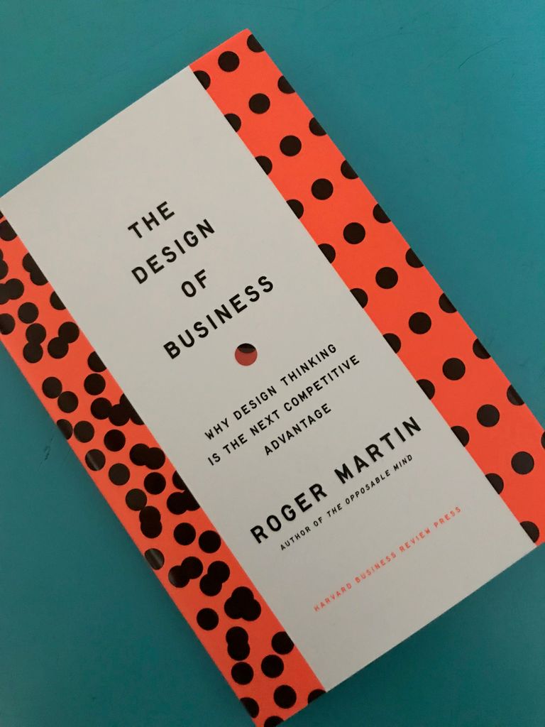 It's #bookwormwednesday  We've chosen Roger Martin's 'The Design of Business' why design thinking is the next competitive advantage. It's full of great tidbits like - “the key to the role of chief design thinker - it to just do it!”  #designthinking #ux #leadership