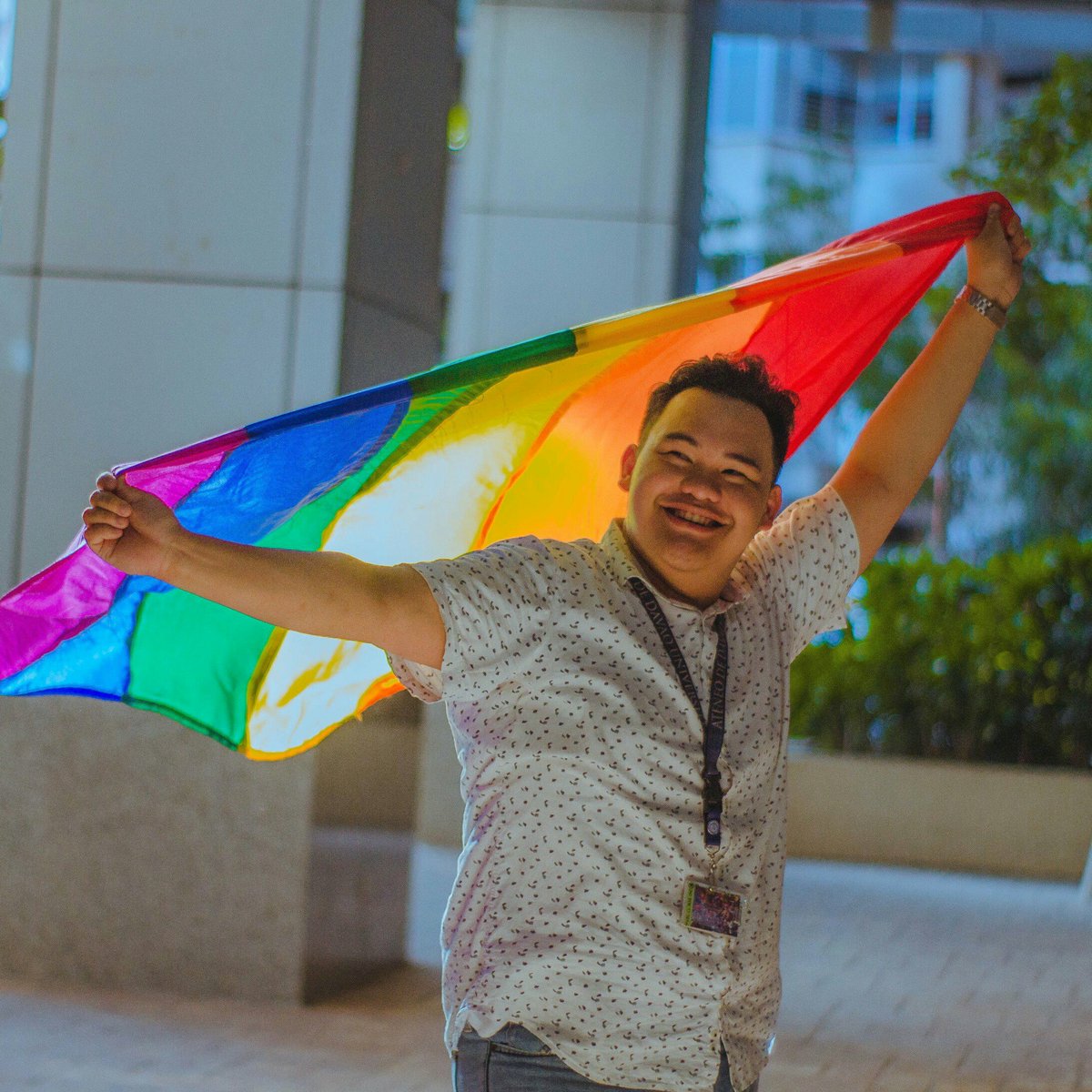 ffaconsolacion's tweet photo. Happy Pride, Ateneo!
#OneInColor #Pride2018 https://t.co/rQt2oW8OLU