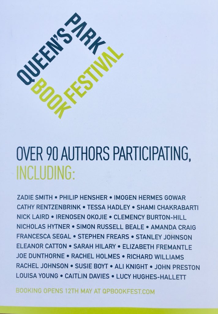 WorldRevBooks's tweet image. Excited to see Zadie Smith, one of the great writers of our generation, talk this weekend @QPBookfest