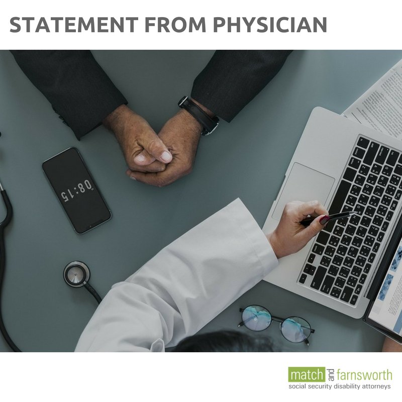 matchfarnsworth's tweet image. It’s important to obtain a statement from a physician regarding the severity of your medical impairments &amp;amp; how they impact your ability to work. #iwantmyclaim #ssditips