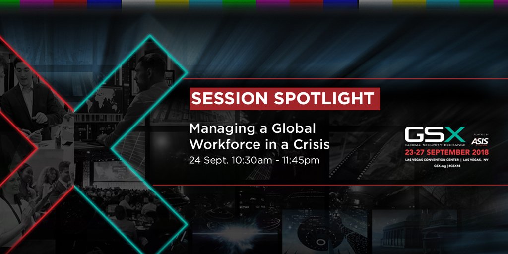 Asis International On Twitter Gsx18 Session Spotlight - 