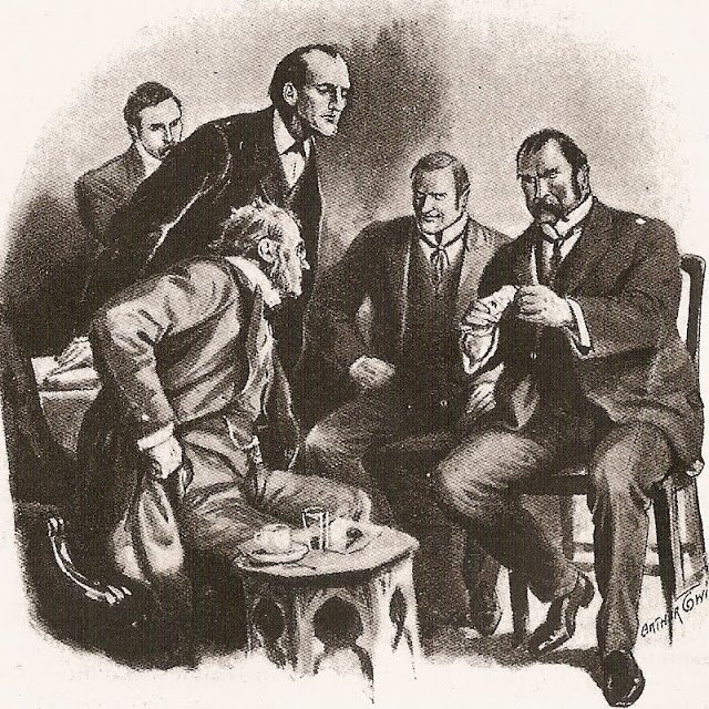 IHearofSherlock's tweet image. Trifles  Episode 78 - Where Are They Now? Inspector Gregson ihose.co/2N4DEvc