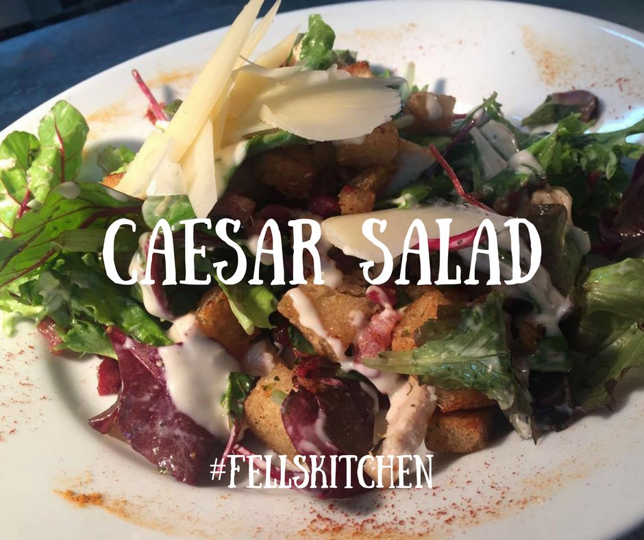 FellsKitchen's tweet image. It's perfect salad weather! Our #CaesarSalad can be enjoyed as a starter or main course #foodporn