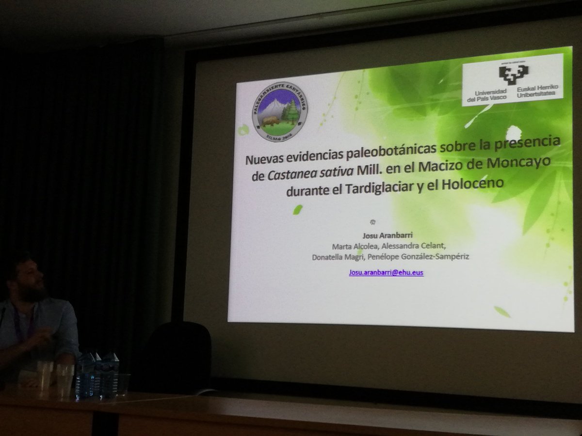 Prb20181's tweet photo. @josuaran nos presenta las nuevas evidencias pleobotanicas sobre la  presencia de Castanea sativa Mill. En el macizo del Moncayo durante el tardiglaciar y el Holoceno. https://t.co/5xmzX50jWz