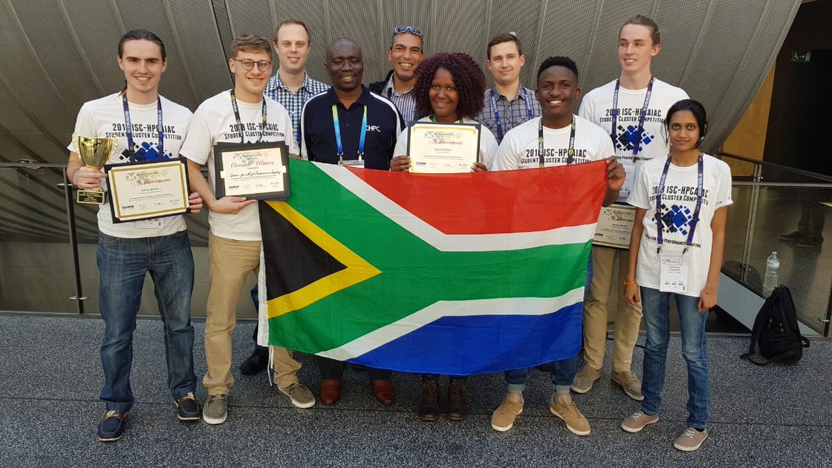 BoetPrince's tweet image. Congratulations 🔥🔥🙌🙌
#CHPC
#ISC2018
#ISC18