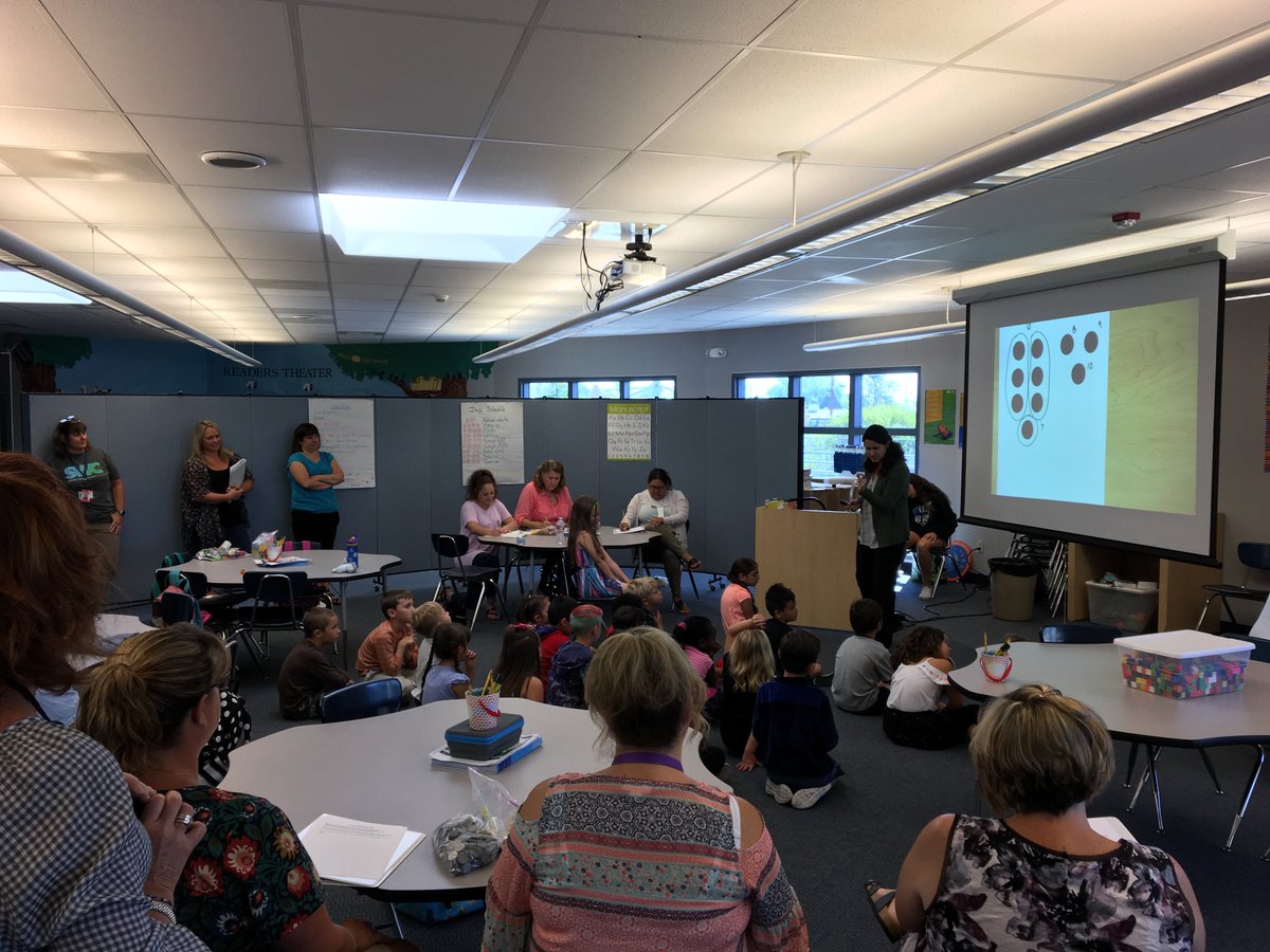 Students and teachers learning together at Summer School 2018. #CGI #santeesd <a href="/SSDKristin/">Kristin Baranski, Ed.D</a> <a href="/drsmpierce/">Dr. Stephanie Pierce</a>