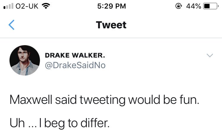 DrakeSaidNo's tweet photo. Eh, it’s grown on me.

  ... oh, and brought to you by my first ever tweet. https://t.co/CjtE7p0fnp