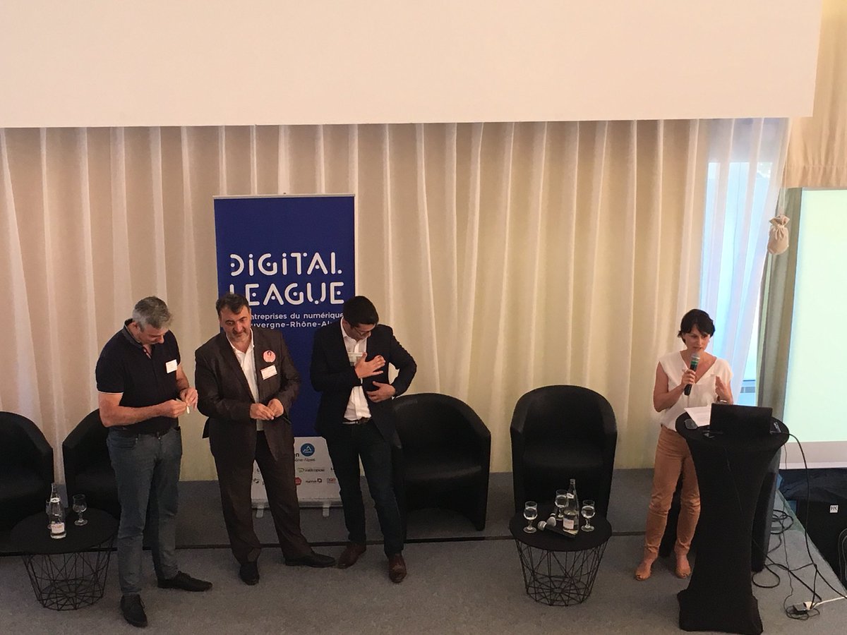 Après l’AG #digitalleague ouverture de notre soirée annuelle par <a href="/juliette_jarry/">Juliette JARRY</a> et nos VP Merci à tous pour votre venue !