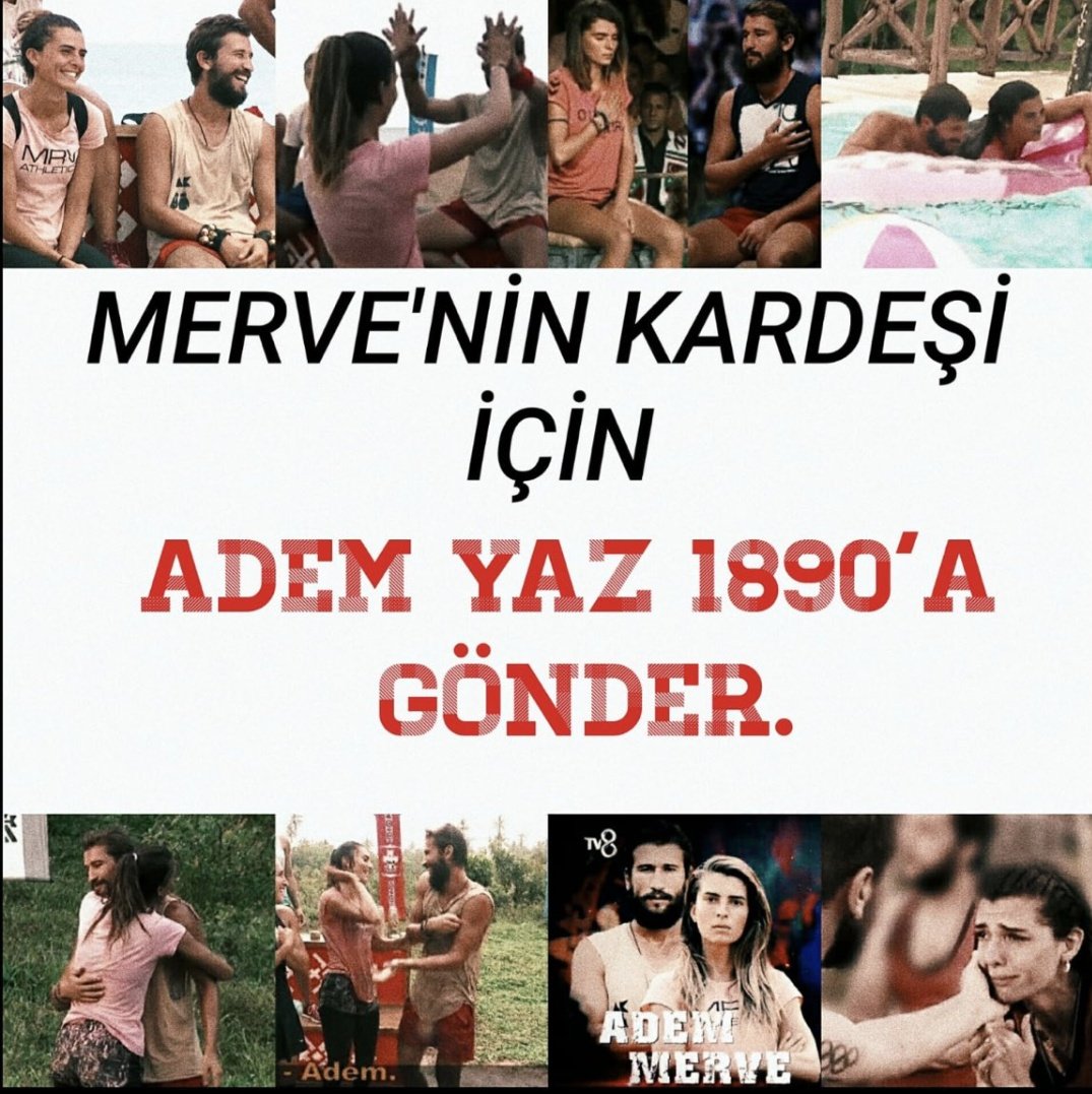 Merve Aydının Kardeşi Canı Sırdaşı Dostu Olan Adem Kılıççı yı Sonuna Kadar Destekliyoruz.
#MerveAydın #AdemKilicci #Survivor2018