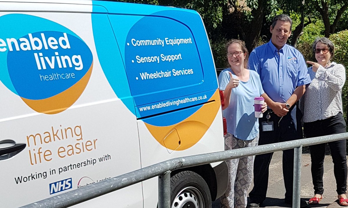 magpieprojectuk's tweet photo. Thank you to the wonderful @Mathew_Sheehan1 and #enabledliving for sending us the wonderful Rob - who helped us retrieve a mislaid nappy delivery (don't ask!) and discuss our logistics needs. Look how pleased we are to see him!! #CommunityHeroes! #MakingLifeEasier. #Newham https://t.co/aEFE3ntpI9