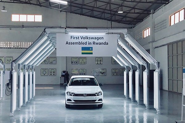 Made in Rwanda: Volkswagen rolls first car off Kigali plant bit.ly/2KqaurU