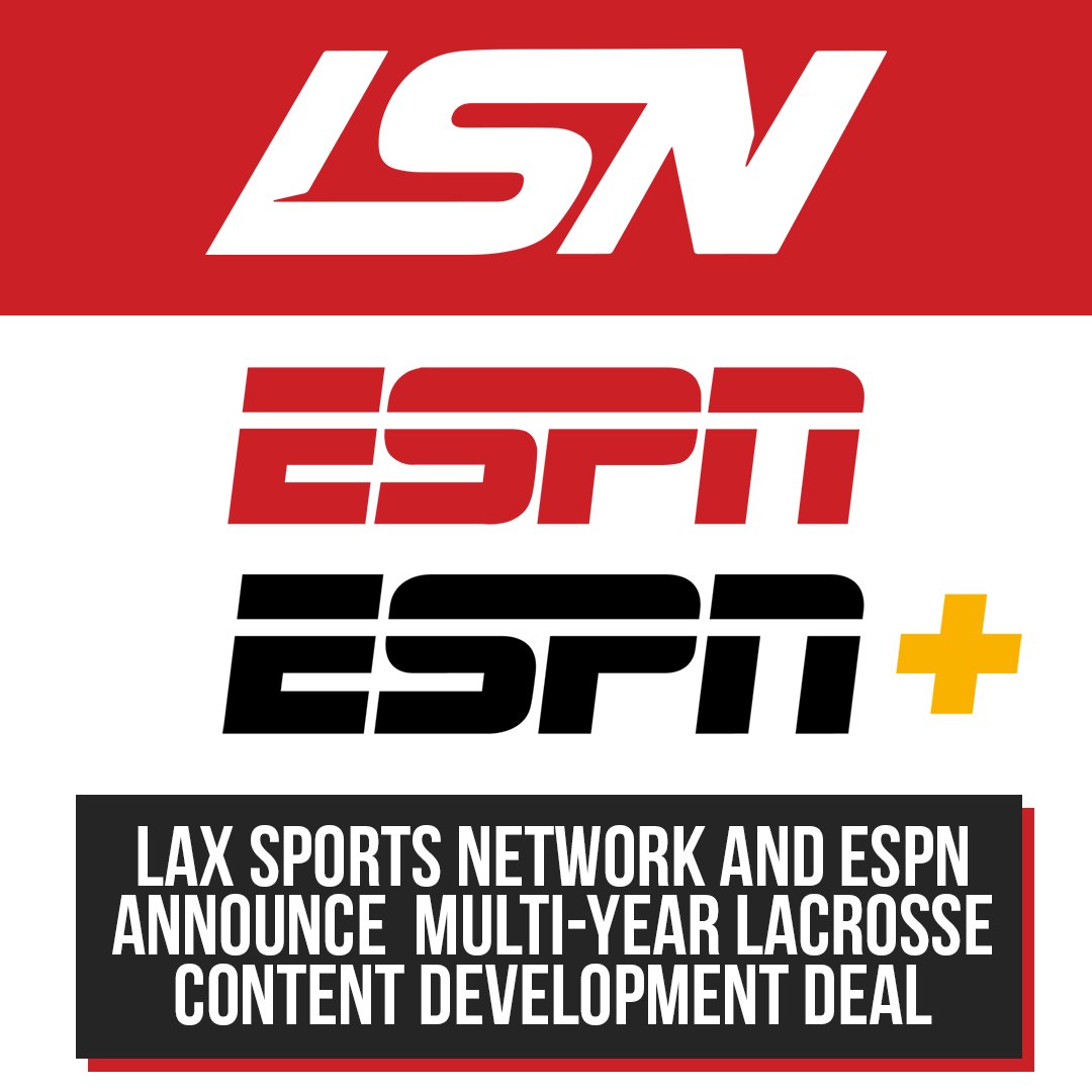 Lax Sports Network on Twitter "Lax Sports Network and ESPN announce