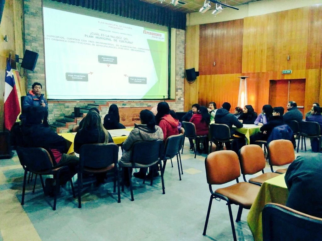 Culturas_arauc's tweet photo. En comuna #Perquenco se realiza primera jornada de actualización Plan Municipal de Cultura en el marco del programa @redculturacl @culturas_cl con participación de comunidad local #ChileLoHacemosTodos @soplanvientos @Silvatomica @MuniPerquenco @biblioperquenco @biblioperquenco https://t.co/cgKme6RGhW