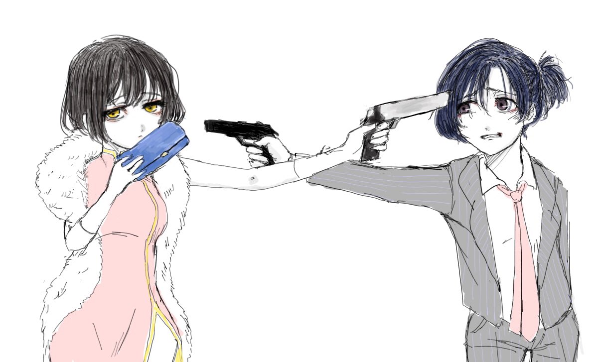 挟まった青海苔 互いに銃を突きつけ合うマフィアパロのかこほたください 無理ならとにかくゆるいかこほたください T Co Zej7die9hq Odaibako Starsp1ash T Co O6sybkouoo Twitter