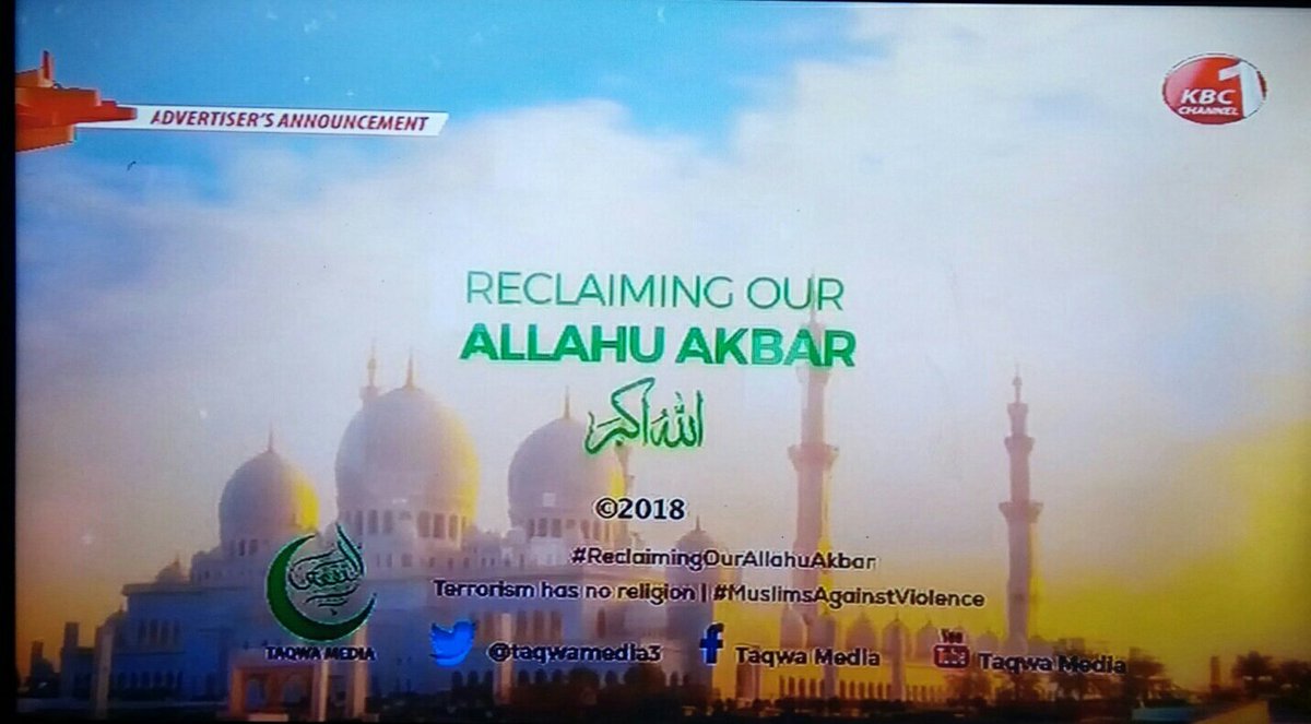KBCcountyTV's tweet photo. Tune in now and know the true meaning of ALLAHU AKBAR #ReclaimingOurAllahuAkbar ^JL https://t.co/3fPnyEBCyu