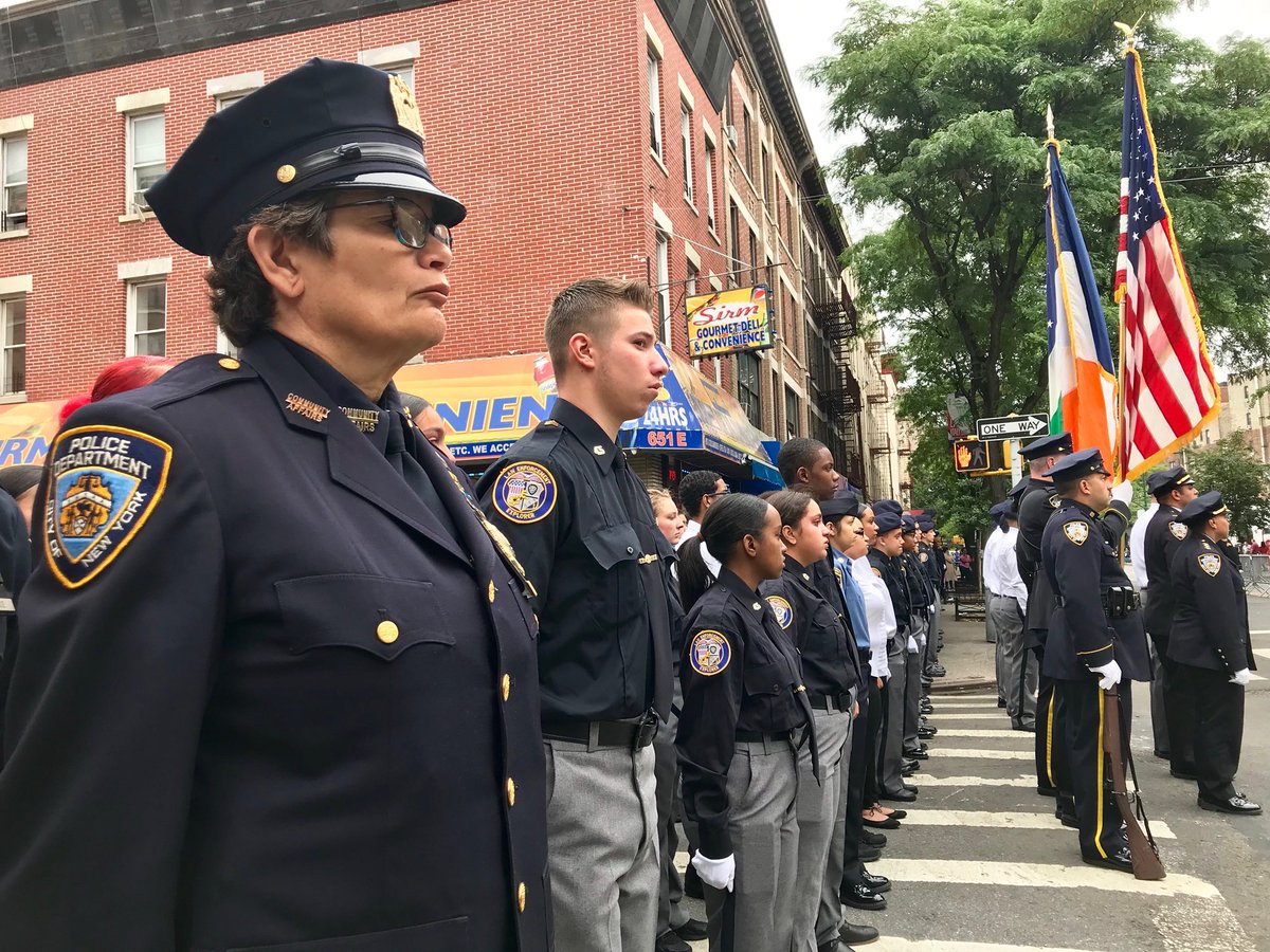 TerenceMonahan's tweet image. Today, the NYPD came together to honor Lesandro Guzman-Feliz and support his grieving family. I’m inspired to see Junior’s fellow Explorers, the men and women in blue, and New Yorkers standing shoulder-to-shoulder. As a united community, we will ensure there is #JUSTICEFORJUNIOR.