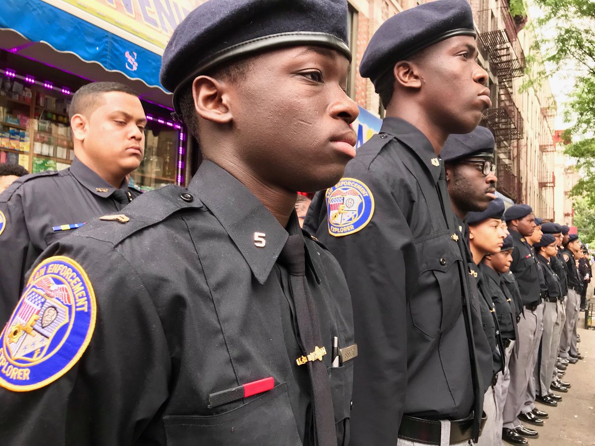 TerenceMonahan's tweet image. Today, the NYPD came together to honor Lesandro Guzman-Feliz and support his grieving family. I’m inspired to see Junior’s fellow Explorers, the men and women in blue, and New Yorkers standing shoulder-to-shoulder. As a united community, we will ensure there is #JUSTICEFORJUNIOR.