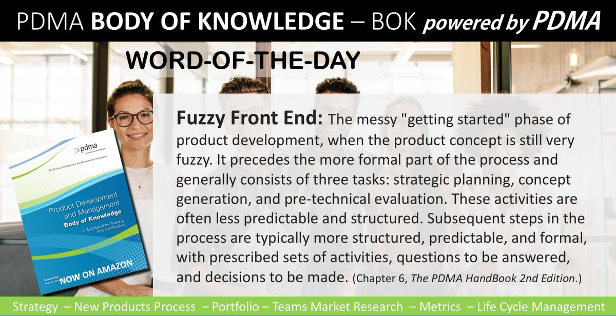 PDMAIntl's tweet image. DE-FUZZ and #joinPDMA. #PRODUCTmanagers! #ProductDevelopers! #innovators! Get a special introductory price and a FREE #pdmaBOK if you sign up before July 31st. pdm.org/page/member_ca…