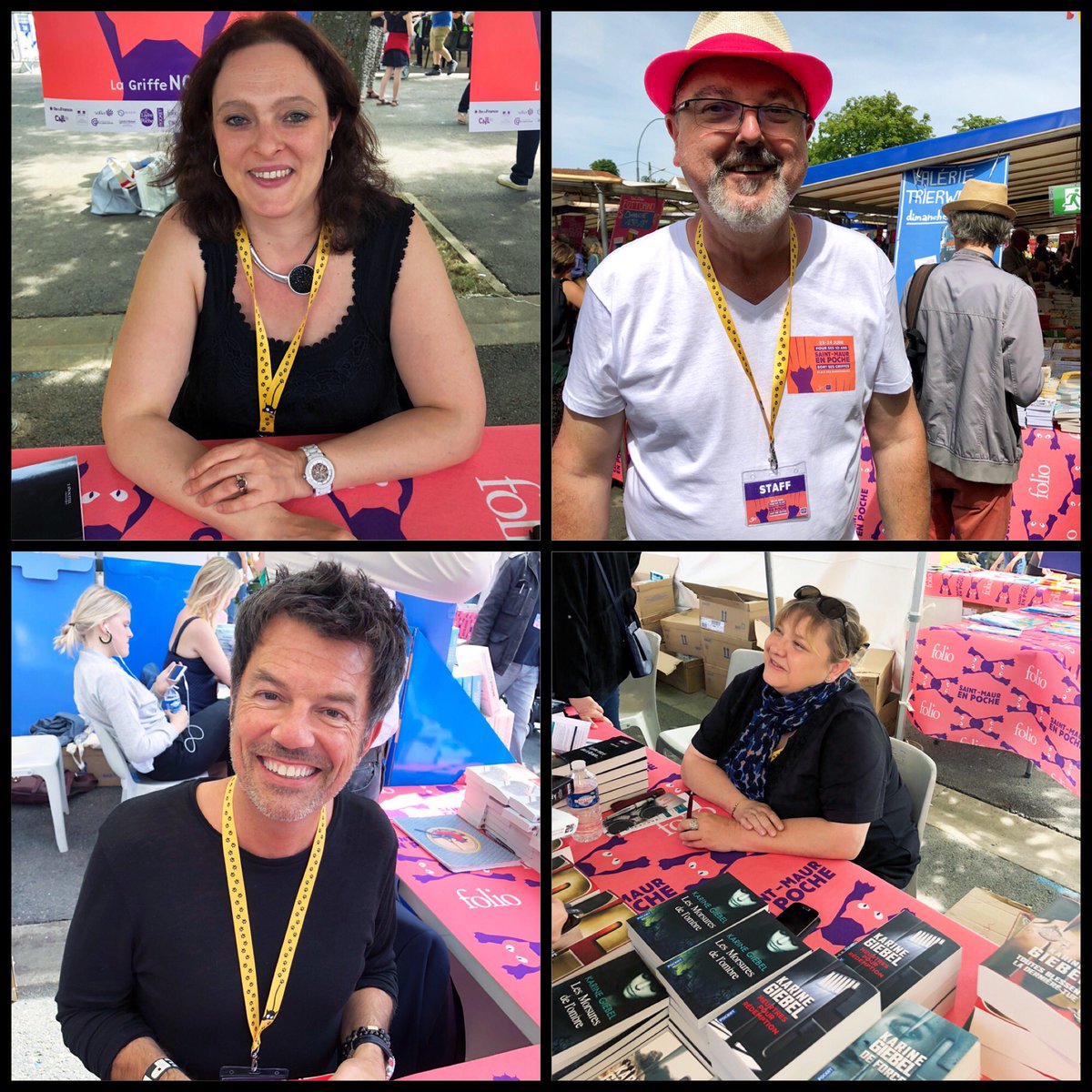 SofieBooks's tweet photo. #saintmaurenpoche2018 #smep2018  @JacquesSaussey @JacquesExpert1 @FabioMMitchelli #valentinmusso #francoisxavierdillard #karinegiebel un grand merci à @lesdeblogueurs @StMaurEnPoche @Belfond @_LaBeteNoire @EditionsPoints @frenchpulp https://t.co/dcIOkyWfxO