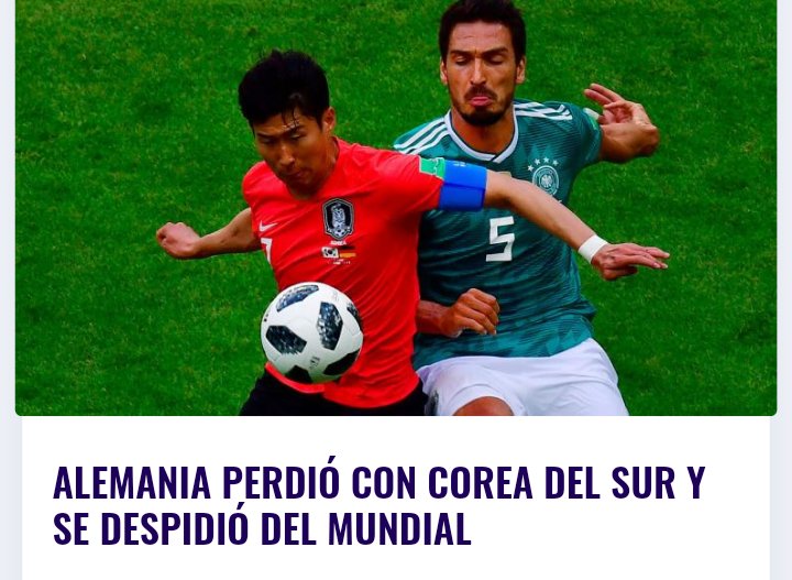 Que coño esta pasando en este mundial? El fin del mundo?