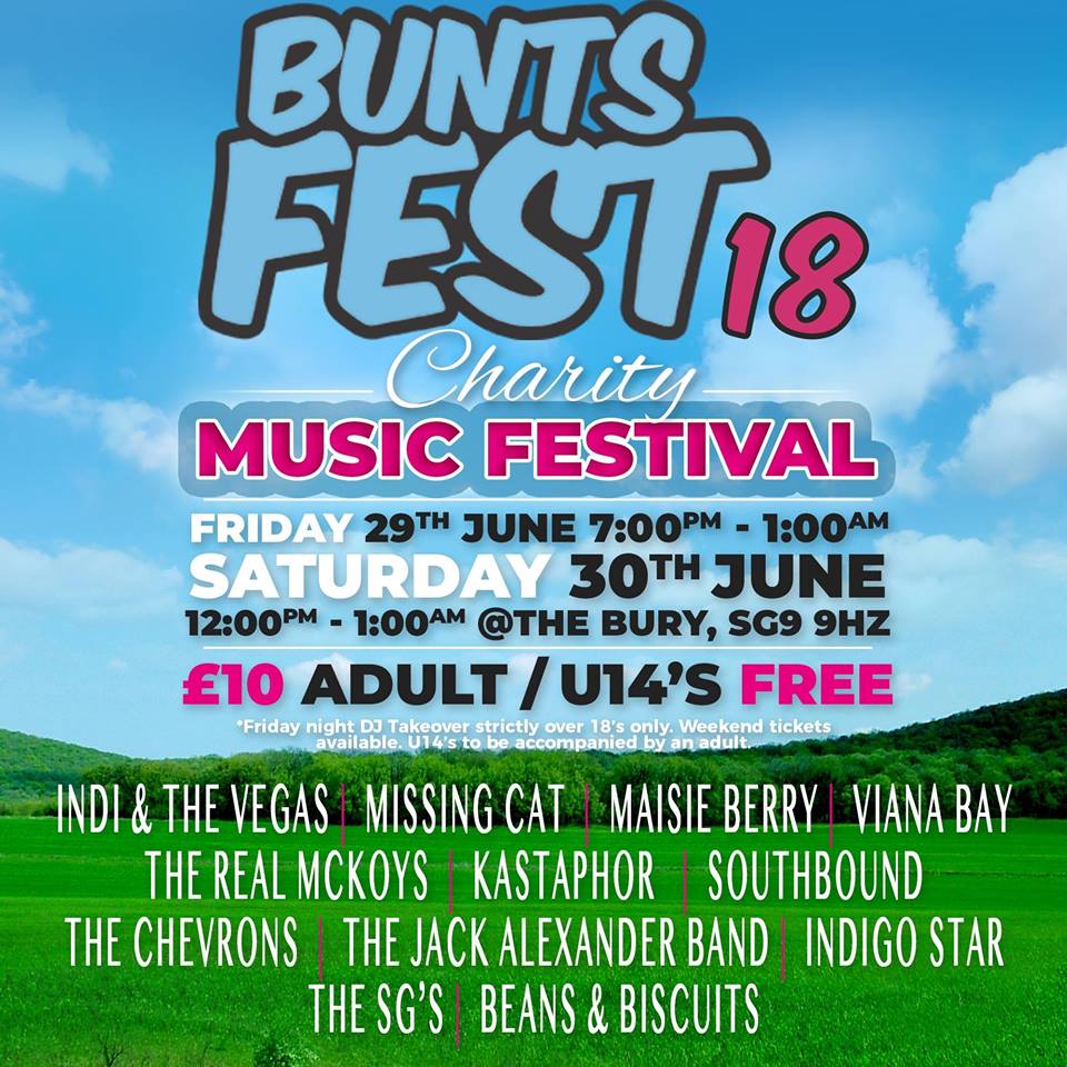 Summer is finally here and we can't think of a better way to spend this weekend than at <a href="/Buntsfest/">Buntsfest</a>! We are thrilled to be their chosen charity this year - secure your tickets here: buntsfest.co.uk/tickets