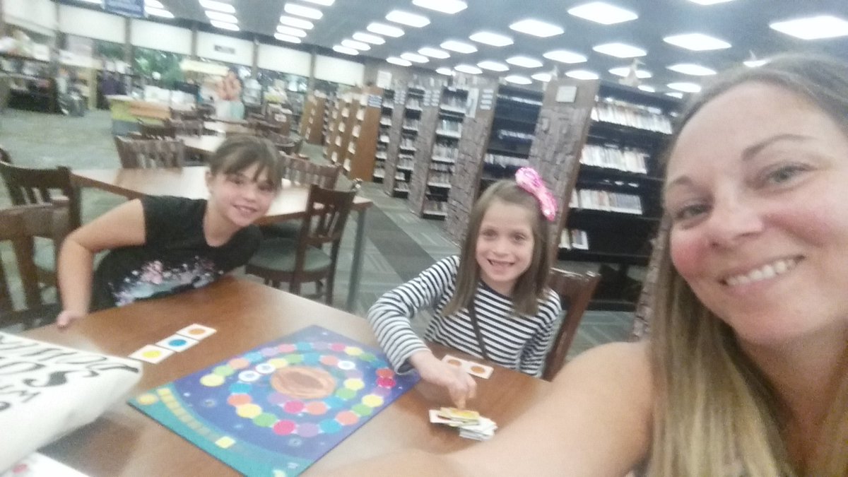 Stopping that summer slide by meeting with my students at the public library every two weeks. We pick out books, read together, and even play games. Keep reading and have fun! #CCSD93 <a href="/CheetahChamps/">Cheetah Champions</a> <a href="/CSPrincipalD93/">Corinne McCabe</a>