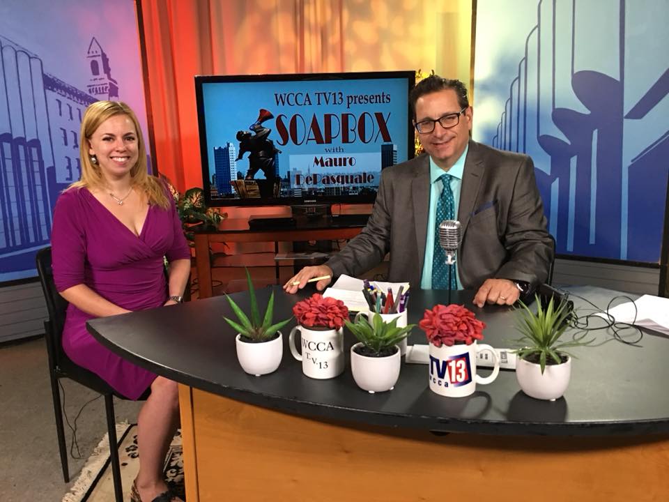 We got to talk about the 9/16 #stARTontheStreet festival with <a href="/JAZZEDUPMauro/">Mauro DePasquale</a> on #WCCASoapbox <a href="/WCCATV13/">WCCA TV channel 194</a> Monday - watch the full interview here! wccatv.com/video/soapbox/…